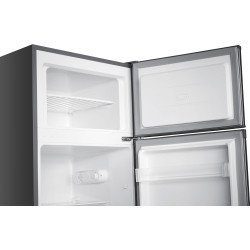 Gedtech refrigerateur congelateur haut - ge217dpsl argent - capacité 217l - classe e