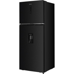 GEDTECH Réfrigérateur combiné congélateur haut 415L GDP415NFDX - Distributeur d'eau - No Frost - Dark inox