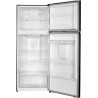 GEDTECH Réfrigérateur combiné congélateur haut 415L GDP415NFIX - Distributeur d'eau - No Frost - Inox