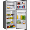 GEDTECH Réfrigérateur combiné congélateur haut 415L GDP415NFIX - Distributeur d'eau - No Frost - Inox