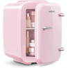 YASHE Mini Frigo de Chambre 4L/6 Canettes, Mini Réfrigérateur Voiture 220V CA/12V CC, Petit Frigo Thermoélectrique Chaud/Froid p