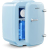 YASHE Mini Frigo de Chambre 4L/6 Canettes, Mini Réfrigérateur Voiture 220V CA/12V CC, Petit Frigo Thermoélectrique Chaud/Froid p