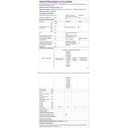 CHIQ CBM159LEBD Réfrigérateur congélateur bas157 litres (109 + 48) Low Frost, Faible bruit, Refroidissement rapide, Faible emcom