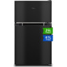 CHiQ Réfrigérateur congélateur en haut Réfrigérateur congélateur - 86 L (61/25L) - Portes réversibles, Congélateur 4 étoiles, Ma