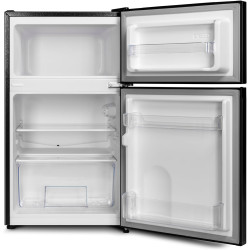 CHiQ Réfrigérateur congélateur en haut Réfrigérateur congélateur - 86 L (61/25L) - Portes réversibles, Congélateur 4 étoiles, Ma