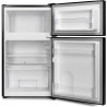 CHiQ Réfrigérateur congélateur en haut Réfrigérateur congélateur - 86 L (61/25L) - Portes réversibles, Congélateur 4 étoiles, Ma