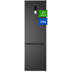 CHiQ 356L Réfrigérateur Combiné NoFrost Contrôle Intelligent Noir | FBM351NEI42, Silencieux 35dB, Mode Éco, Congélation 4 Étoile