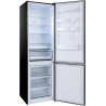 CHiQ 356L Réfrigérateur Combiné NoFrost Contrôle Intelligent Noir | FBM351NEI42, Silencieux 35dB, Mode Éco, Congélation 4 Étoile