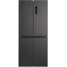 CHIQ Réfrigérateur américain multiportes, Hauteur 182cm, Profondeur 63cm, capacité totale 415L, Température Care+, Contrôle de l