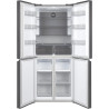CHIQ Réfrigérateur américain multiportes, Hauteur 182cm, Profondeur 63cm, capacité totale 415L, Température Care+, Contrôle de l