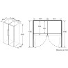 Bosch KSV36VLDP Série 4 - Réfrigérateur, pose-libre, éclairage LED