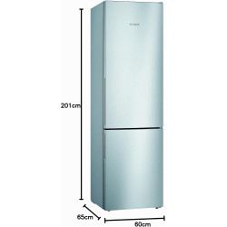 Bosch KGV39VLEAS Série 4 - Réfrigérateur combiné, pose-libre, éclairage LED