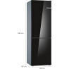 Bosch KGV36VBEAS Série 4 - Réfrigérateur combiné, pose-libre, LowFrost