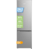 Comfee' RCB268LS2EU(E) Réfrigérateur Combiné, 262L, Acier Inoxydable | Grande Capacité 262L (197+65), Low Frost, Hauteur 177,3 c