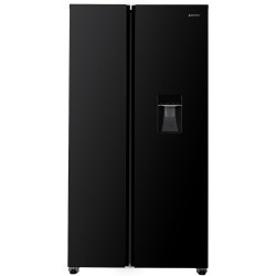 GEDTECH Réfrigérateur multi-portes GSBS510BL 510L (324L + 181L) - Distributeur d'eau - Noir
