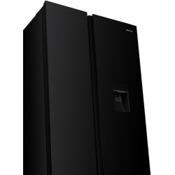 GEDTECH Réfrigérateur multi-portes GSBS510BL 510L (324L + 181L) - Distributeur d'eau - Noir