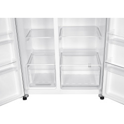 GEDTECH Réfrigérateur multi-portes GSBS510BL 510L (324L + 181L) - Distributeur d'eau - Noir