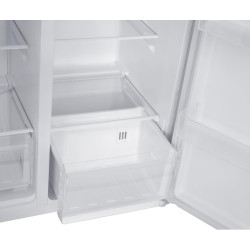 GEDTECH Réfrigerateur américain GSBS510WH 510L (324L + 181L) - No Frost - Blanc