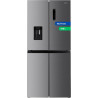 GEDTECH Réfrigerateur multi-portes GMP470IXT 470L (301L + 169L) - Distributeur d'eau - No Frost - Inox