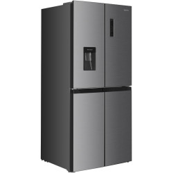 GEDTECH Réfrigerateur multi-portes GMP470IXT 470L (301L + 169L) - Distributeur d'eau - No Frost - Inox