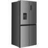 GEDTECH Réfrigerateur multi-portes GMP470IXT 470L (301L + 169L) - Distributeur d'eau - No Frost - Inox