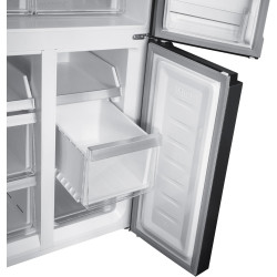 GEDTECH Réfrigerateur multi-portes GMP470IXT 470L (301L + 169L) - Distributeur d'eau - No Frost - Inox