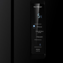 GEDTECH Réfrigerateur multi-portes GMP470BL 470L (301L + 169L) - No Frost - Noir