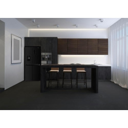 GEDTECH Réfrigerateur multi-portes GMP470BL 470L (301L + 169L) - No Frost - Noir