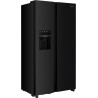 GEDTECH Réfrigérateur Américain GSBSA513DX Side by Side 513L - Distributeur d'eau et machine à glaçons automatique