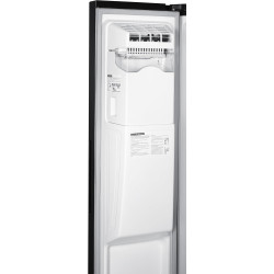 GEDTECH Réfrigérateur Américain GSBSA513DX Side by Side 513L - Distributeur d'eau et machine à glaçons automatique