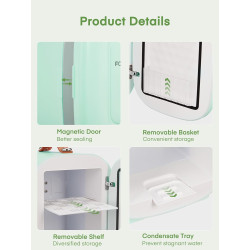 FOHERE Mini Frigo de Chambre 5L