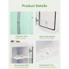 FOHERE Mini Frigo de Chambre 5L