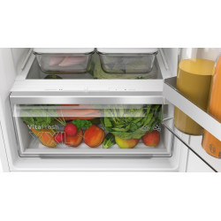 Bosch KIV86VSE0 Série 4 - Réfrigérateur combiné, encastrable, éclairage LED