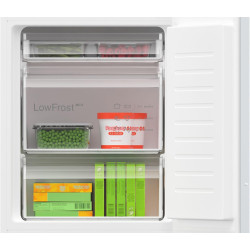 Bosch KIV86VSE0 Série 4 - Réfrigérateur combiné, encastrable, éclairage LED