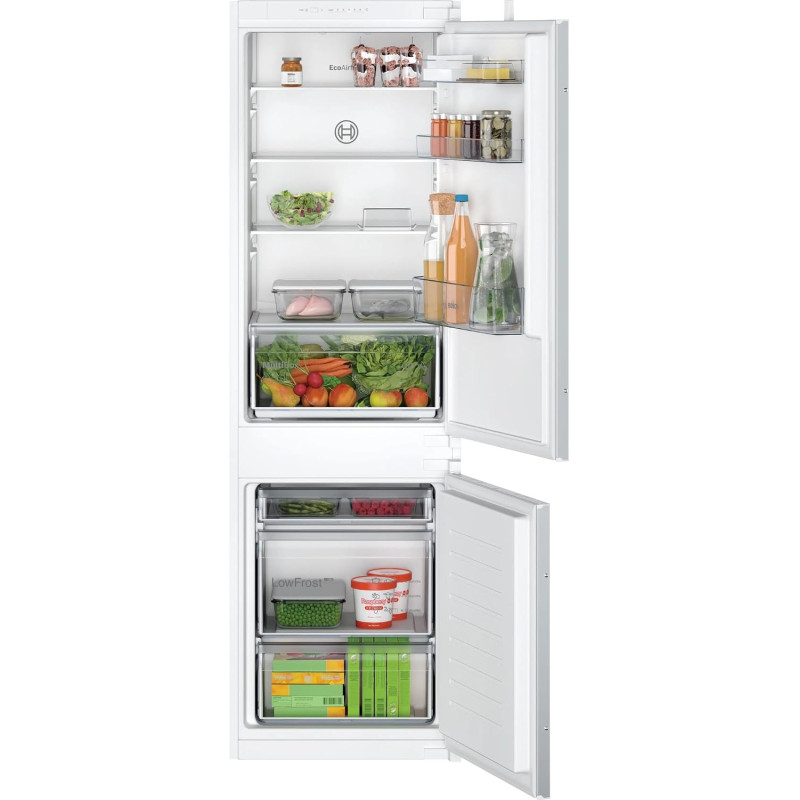 Bosch KIV865SE0 Série 2 - Réfrigérateur combiné, intégrable, LowFrost