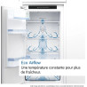 Bosch KIV865SE0 Série 2 - Réfrigérateur combiné, intégrable, LowFrost