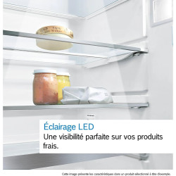 Bosch KIV865SE0 Série 2 - Réfrigérateur combiné, intégrable, LowFrost