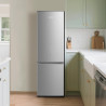Comfee' RCB359IX2 Réfrigérateur Combiné, 262L(197+65), Grande Capacité, Low Frost, Hauteur 177,3 cm, Faible Bruit 39 dB, Éclaira