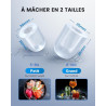 EASYERA Machine à Glaçons, Design Compact et Fin, 12 Kg/24H, 2 Tailles de Glaçons, Machine a Glacons Autonettoyante, Ice Maker P