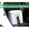 BINGI Glacière Electrique Voiture 12,8L à Compression avec Refroidissement Rapide - Réfrigérateur Portable Jusqu‘à -18°C, 12V/24