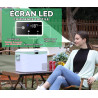 BINGI Glacière Electrique Voiture 18L à Compression avec Refroidissement Rapide - Réfrigérateur Portable Jusqu‘à -18°C, 12V/24V/