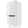 Cecotec bolero coolmarket combi 117 df blanc e