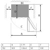 Cecotec bolero coolmarket combi 117 df blanc e