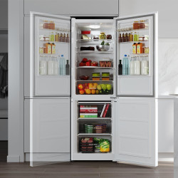 Cecotec bolero coolmarket combi 296 df blanc