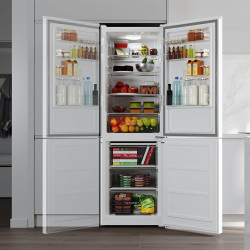 Cecotec bolero coolmarket combi 296 df blanc