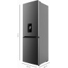 Cecotec Bolero CoolMarket Combi 296 DF WD Dark