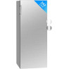 Bomann Réfrigérateur 242L inox VS7316-1-inox, Capacité nette : 242 litres, Éclairage intérieur à DEL, Contrôle de la température