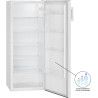 Bomann Réfrigérateur 242L blanc VS7316-1-blanc, Capacité nette : 242 litres, Éclairage intérieur à DEL, Contrôle de la températu