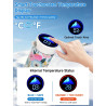YOUSHARES Pochette Isotherme Insuline, 48H Bouteille Isotherme Stylo Insuline Voyage Affichage Température, Boîte Réfrigérée Tra