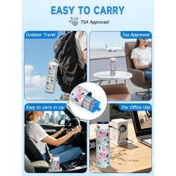 YOUSHARES Pochette Isotherme Insuline, 48H Bouteille Isotherme Stylo Insuline Voyage Affichage Température, Boîte Réfrigérée Tra